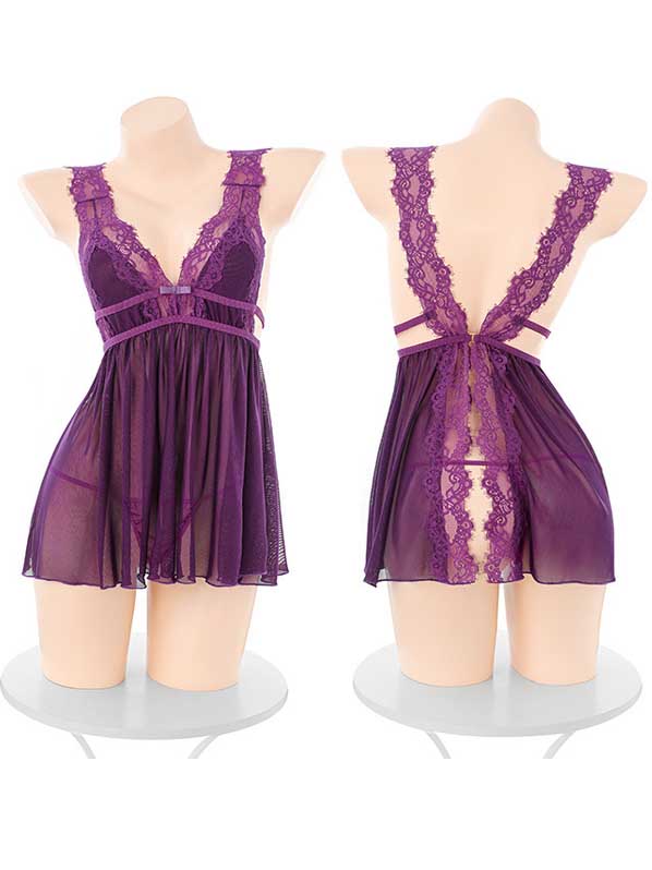 back-split-lace-dress-2 mesh lingerie dress