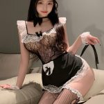 black-temptatio-maid-costumes-1 sexy maid playing