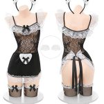 black-temptatio-maid-costumes-2 sexy maid playing