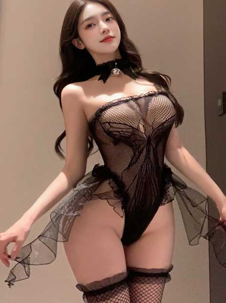 butterfly-mesh-bodysuit-1 sexy lingerie