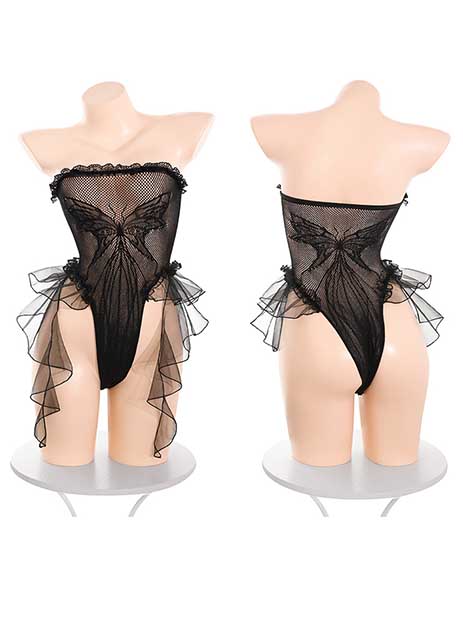 butterfly-mesh-bodysuit-2 sexy lingerie
