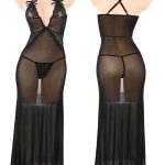 long-mesh-dress-2 mesh lingerie dress