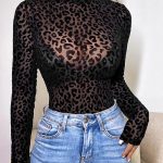 black-hot-pattern-mesh-bodysuit-1 Black hot pattern mesh bodysuit B4016