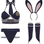 bunny-cosplay-blue-uniform-suit-2 bunny cosplay