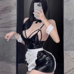 bunny-cosplay-pu-maid-suit-4 bunny cosplay