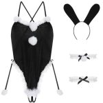 bunny-cosplay-velvet-bodysuit-2 bunny cosplay
