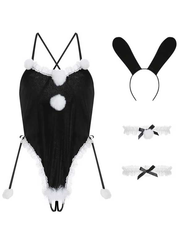 bunny-cosplay-velvet-bodysuit-2 bunny cosplay