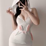 bunny-costumes-white-cute-hoodie-7 Bunny costumes white cute hoodie