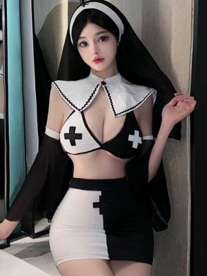 sexy nun cosplay costumes