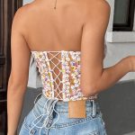 cute-flowers-mesh-top-2 Cute flowers mesh top B4010