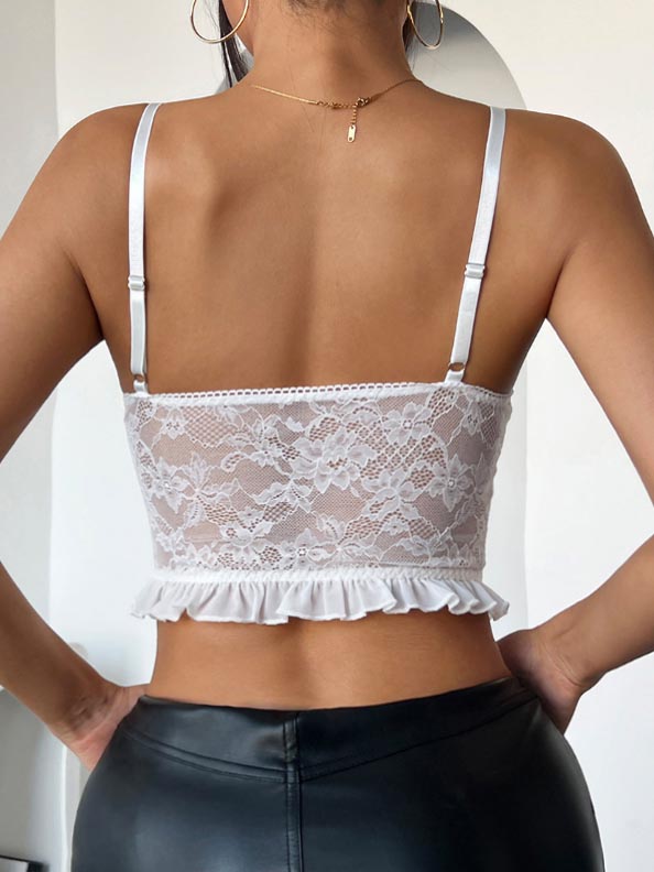 cute-ruffled-white-lace-top-6 Cute ruffled white lace top B4037