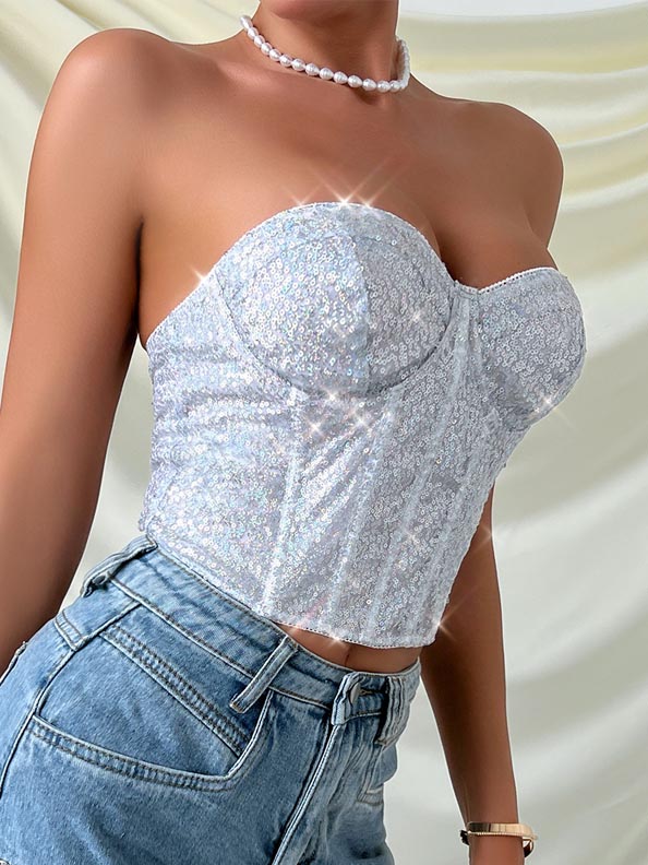 glitter-hot-tube-top-2 Glitter hot tube top B4028