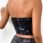 glitter-hot-tube-top-6 Glitter hot tube top B4028