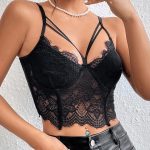 hollow-lace-hot-top-1 club wear hot sling top