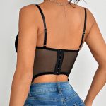 hot-floral-deep-v-top-3 floral lace sling top