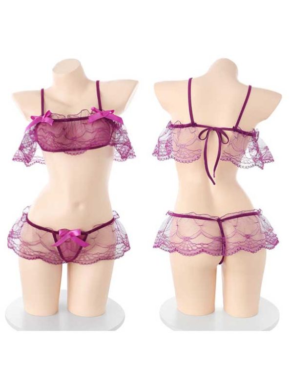 mesh-cute-2-pieces-suit-4 cute mesh nightwear