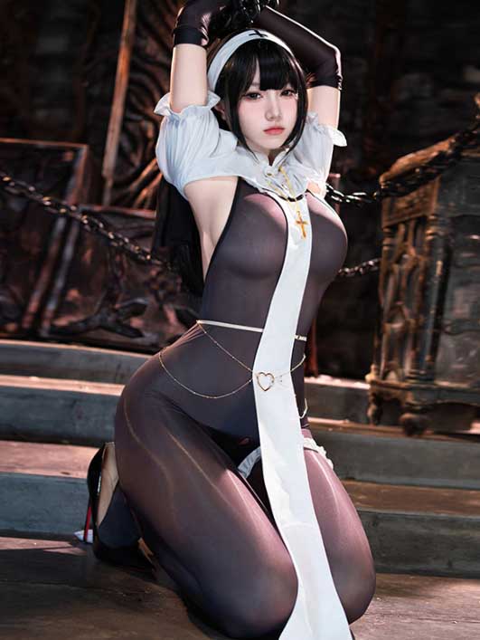 night-nun-suit-4 nun cospaly sexy costumes