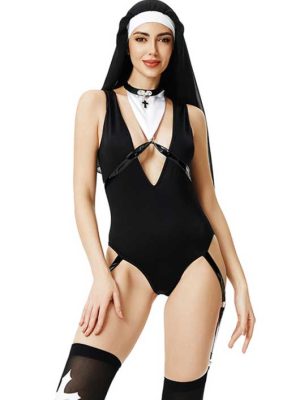 cosplay sexy nun