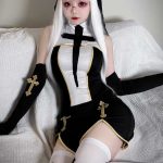 nun-costumes-tight-dress-suit-3 sexy cosplay nun costumes