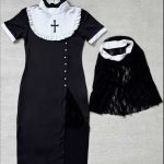 nun-dress-side-slit-suit-5 sexy cosplay nun costumes