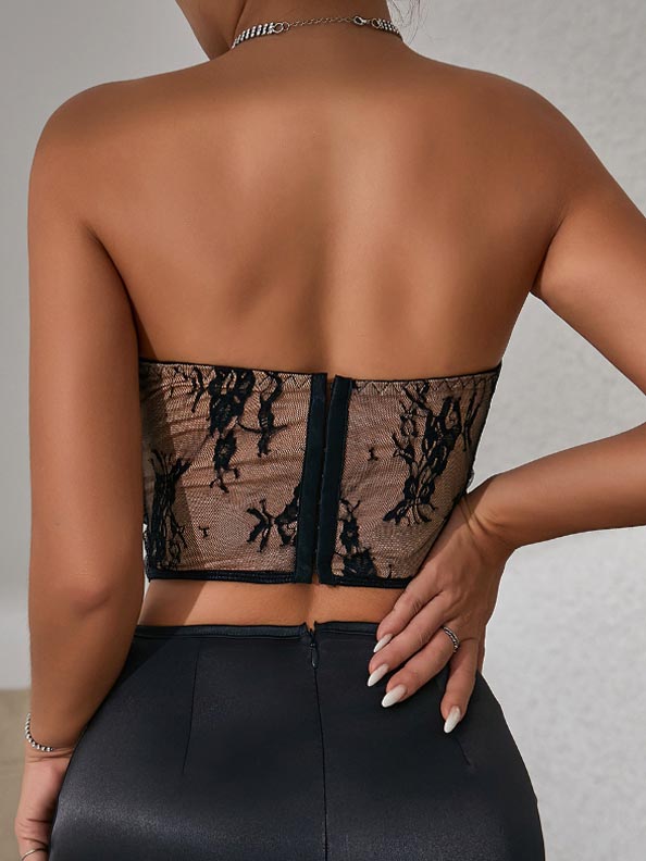 vintage-style-mesh-tube-top-5 Vintage style mesh tube top B4059