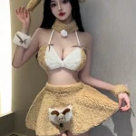 Plush Kawaii Puppy Uniform-1 cute plush pajamas