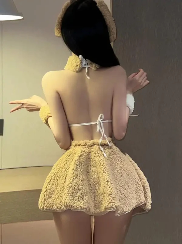 Plush Kawaii Puppy Uniform-3 cute plush pajamas