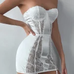 club-outfit-lace-stain-dress-2 fashion club outfit