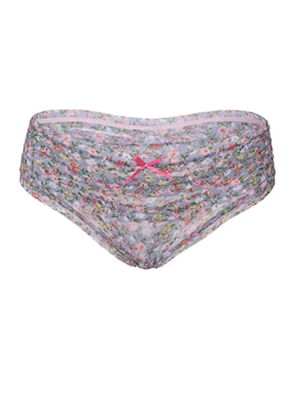 cute-panty-gray-floral-pattern-1 women panties