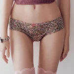 cute-panty-gray-floral-pattern-2 women panties