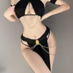 exotic-cat-cosplay-black-dress-5 exotic lingerie shop