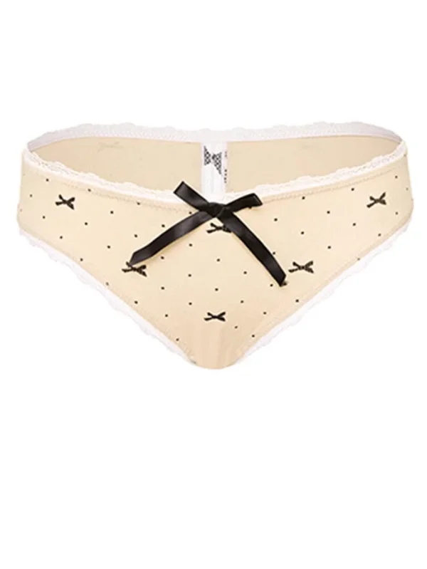 girl-panty-bownot-pattern-4 panties for women