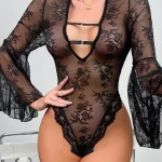 hot-lingerie-floral-mesh-bodysuit-3 bodysuit lingerie