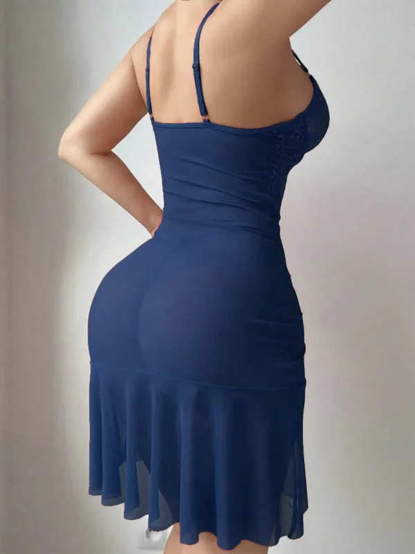 hot-lingerie-lace-fishtail-sling-dress-2 best lingerie website