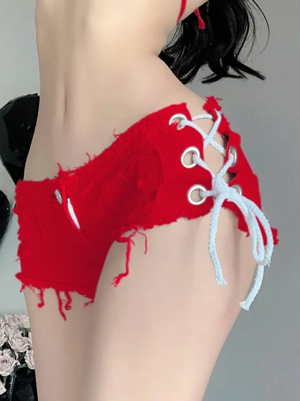 sexy-tassel-edged-denim-shorts-8 sexy denim shorts