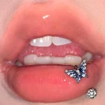 Lip-Piercing-Jewellery-Butterfly-Circular-Barbell-1 body piercing jewellery