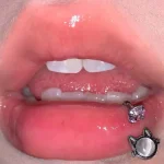 Lip-Piercing-Jewellery-Cat-Ziron-Circular-Barbell-4 body piercing jewellery
