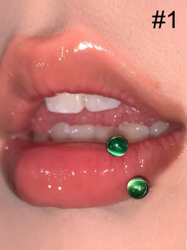 Lip-Piercing-Jewellery-Chatoyancy-Circular-Barbell-2 body piercing jewellery