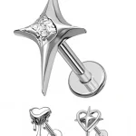 astral-heart-titanium-alloy-lip-ear-stud-5 body piercing jewellery