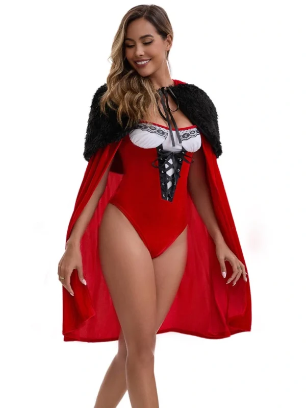 christmas-costumes-bodysuit-with-cloak-4 sexy christmas costumes