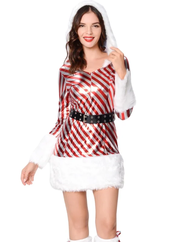 christmas-costumes-striped-dress-1 cute christmas costumes