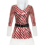 christmas-costumes-striped-dress-4 cute christmas costumes