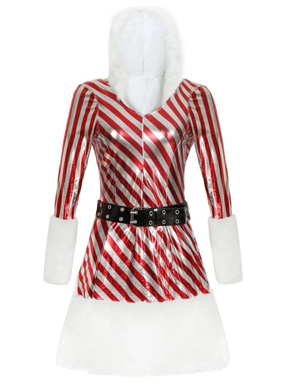 christmas-costumes-striped-dress-4 cute christmas costumes