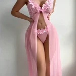cute-lingerie-dress-pink-flower-suit-4 best lingerie website
