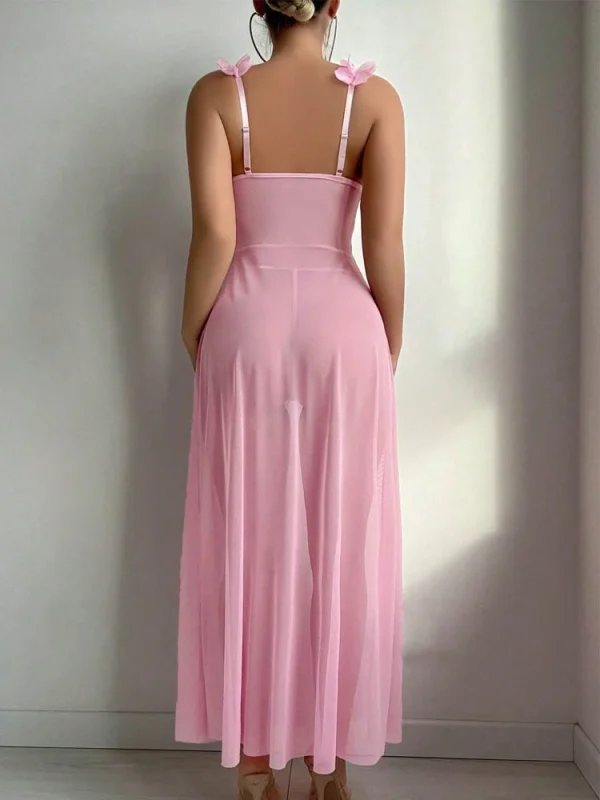cute-lingerie-dress-pink-flower-suit-5 best lingerie website