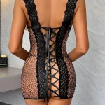 hot-lingerie-leopard-perstective-tight-dress-5 lingerie dress