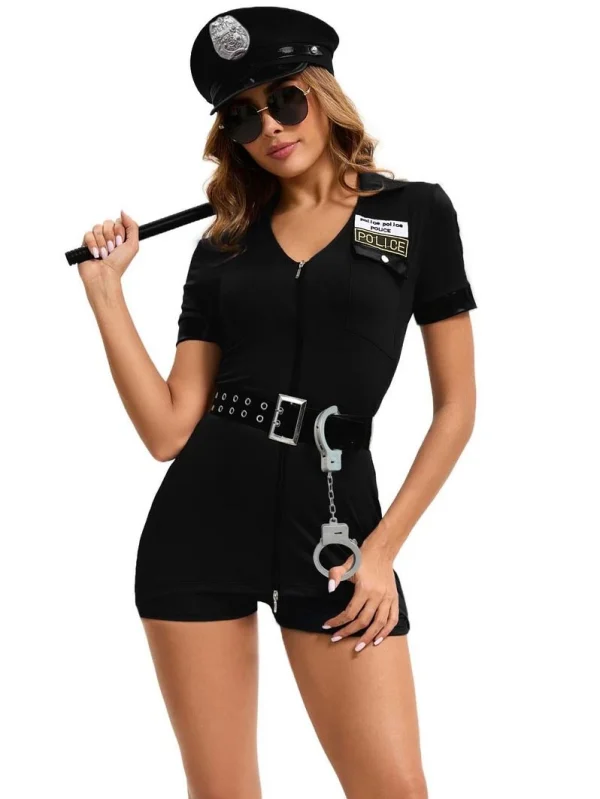 sexy-police-cosplay-zipper-jumpsuit-6 sexy police cosplay