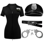 sexy-police-cosplay-zipper-jumpsuit-9 sexy police cosplay