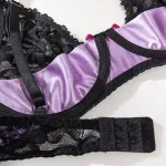 teddy-lingerie-black-lace-apron-set-7 lingerie teddy