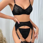 teddy-lingerie-black-leopard-mesh=set-3 lingerie teddy